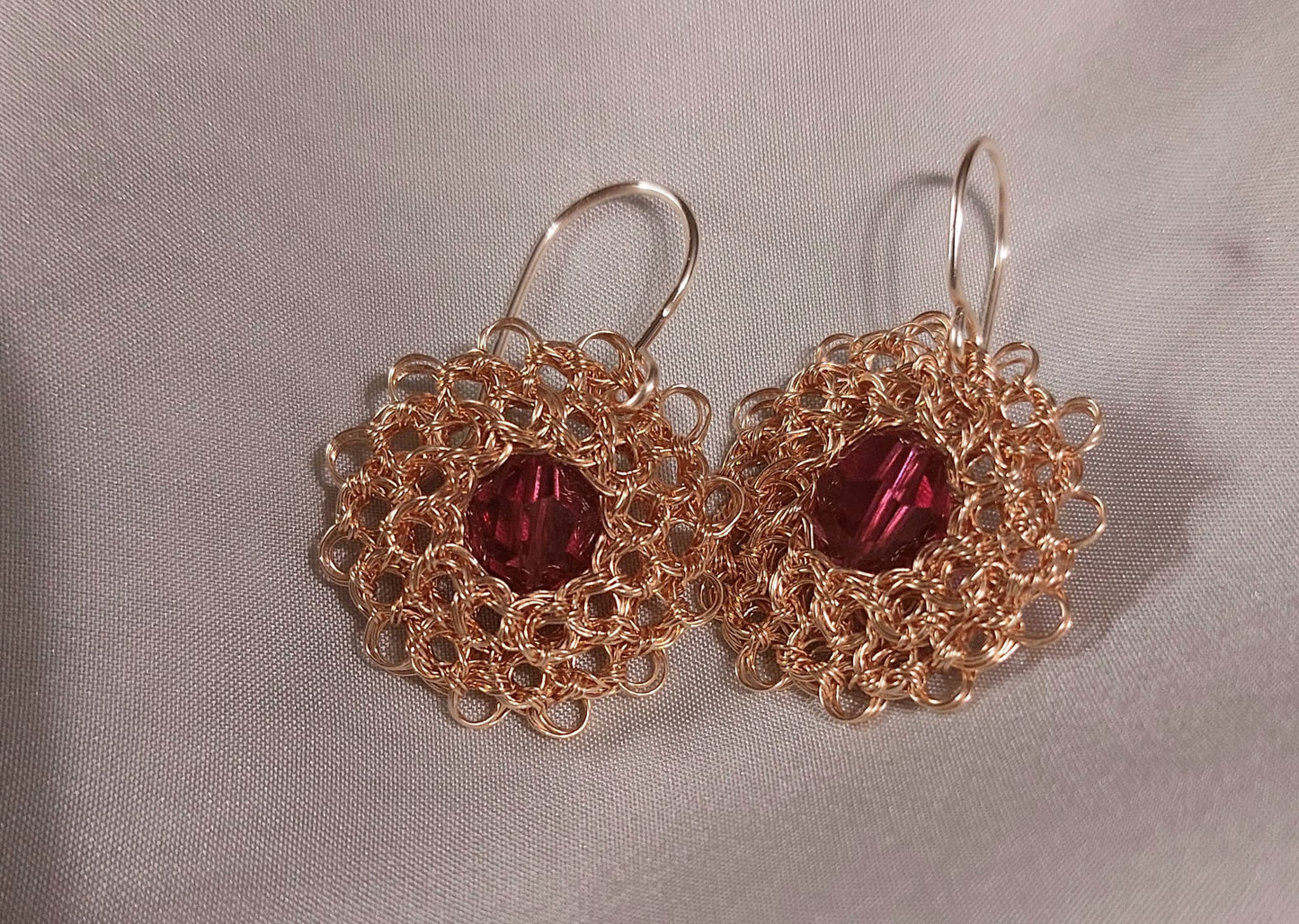 Boucles d'oreilles - Fuchsia Impérial