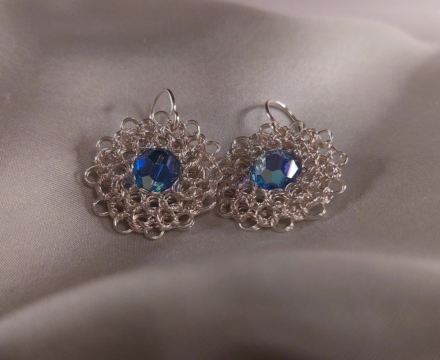 Boucles d'oreilles- Flocon Impérial